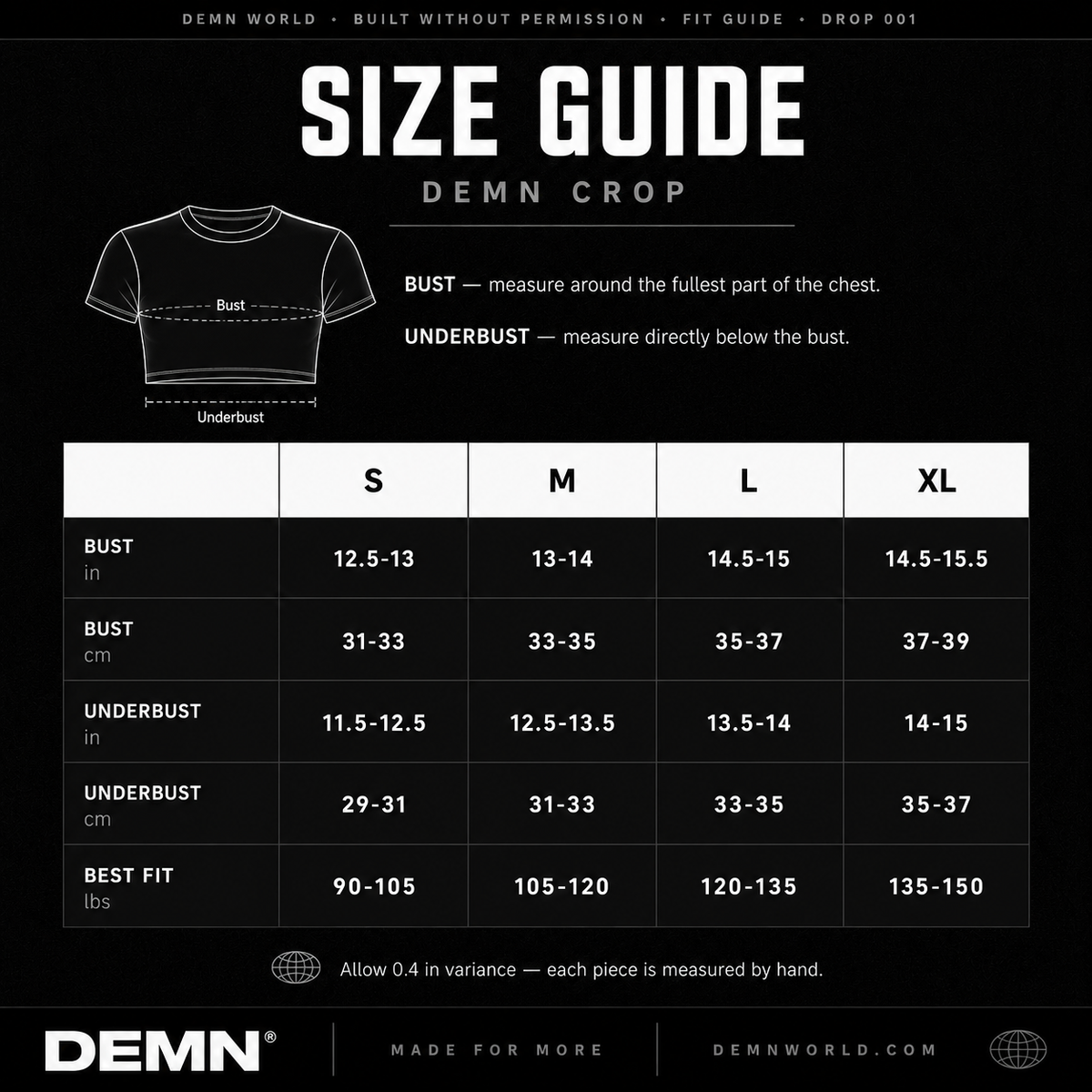 DEMN FIT Crop