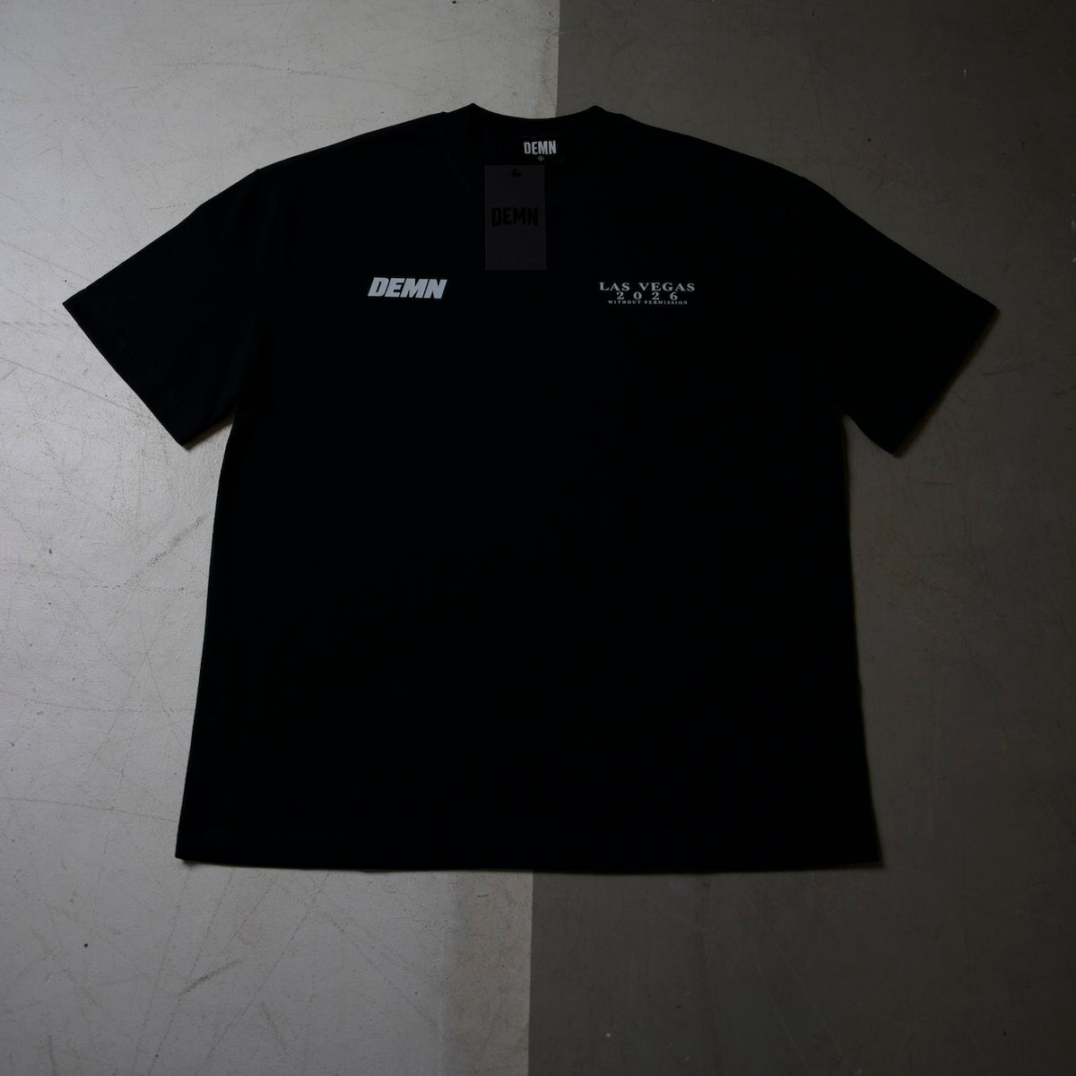 DEMN X OLYMPIA Black Tee