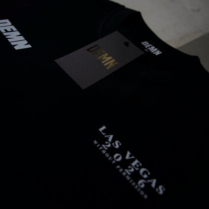 DEMN X OLYMPIA Black Tee