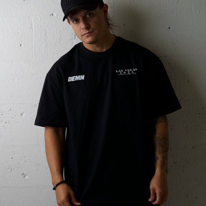 DEMN X OLYMPIA Black Tee