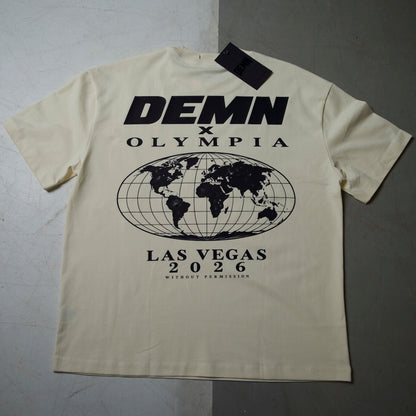 DEMN X OLYMPIA CREAM TEE