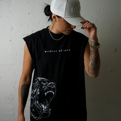 WITHOUT SOCIETY OVERSIZED CUTOFF