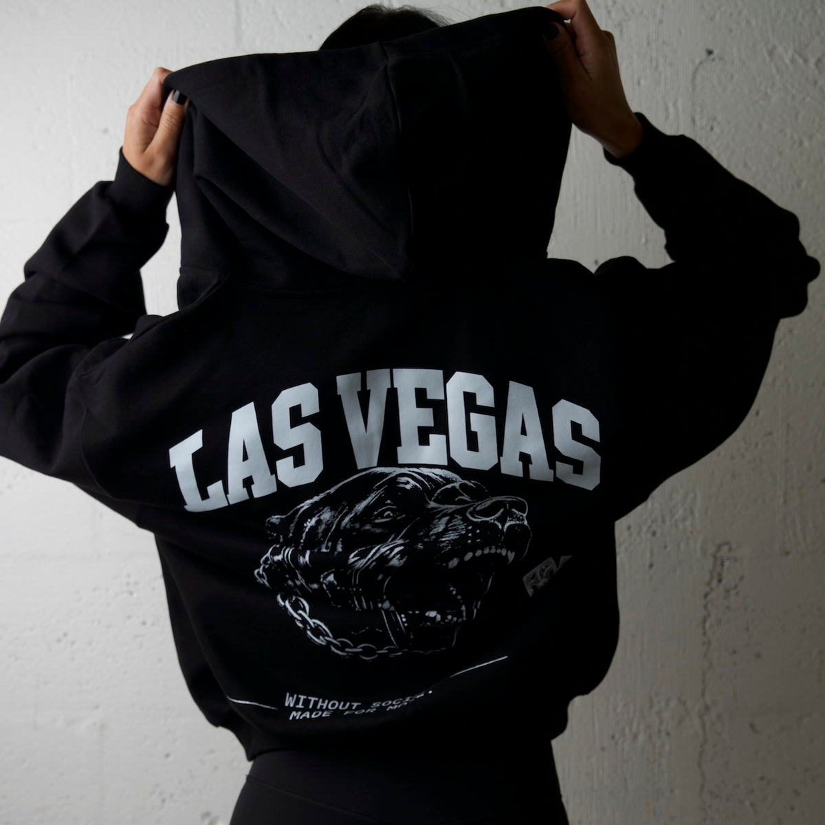 OLYMPIA X DEMN ZIP-UP HOODIE