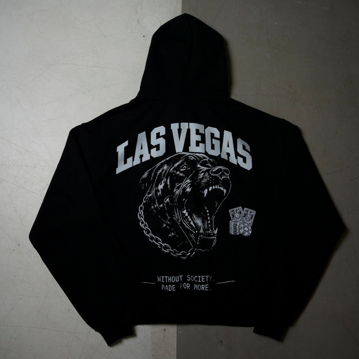 OLYMPIA X DEMN ZIP-UP HOODIE
