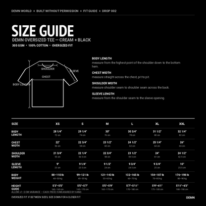 DEMN X OLYMPIA CREAM TEE