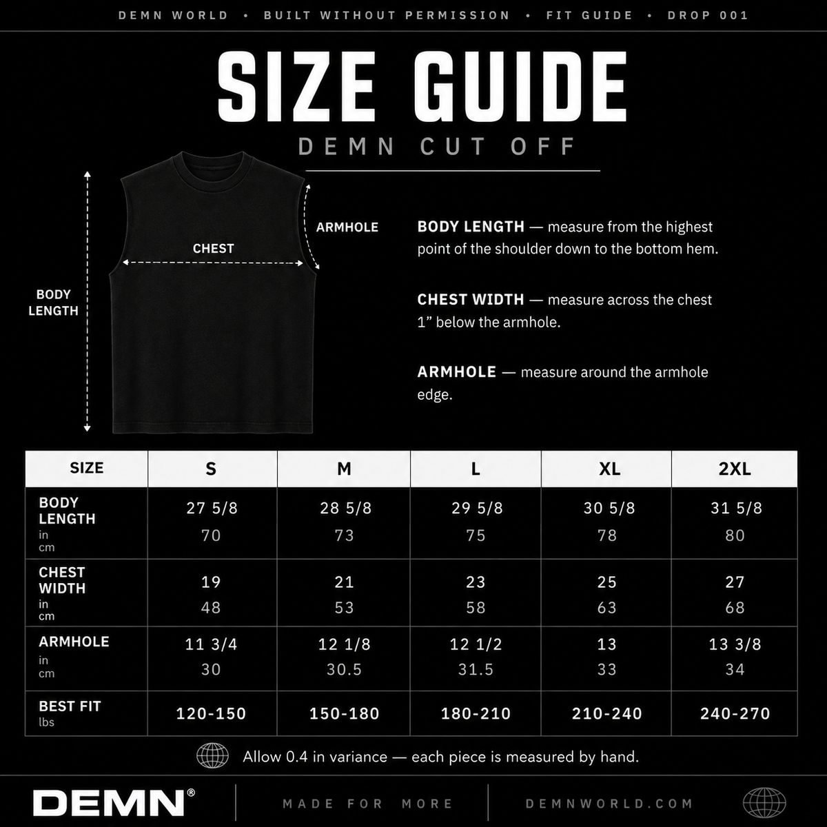 Founders Cutoff by DEMN